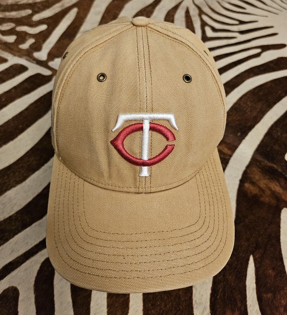Rare HTF 47 Brand x Carhartt Minnesota Twins Twin Cities Adjustable Canvas Hat